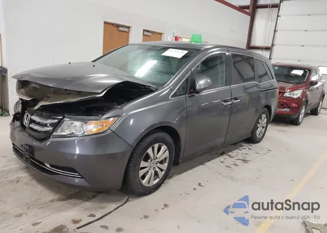 2016 Honda Odyssey Ex из США, поврежденный, VIN 5FNRL5H48GB075415